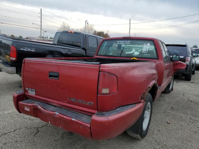 1GCCS19X8T8214995 - 1996 CHEVROLET S TRUCK S1 RED photo 4