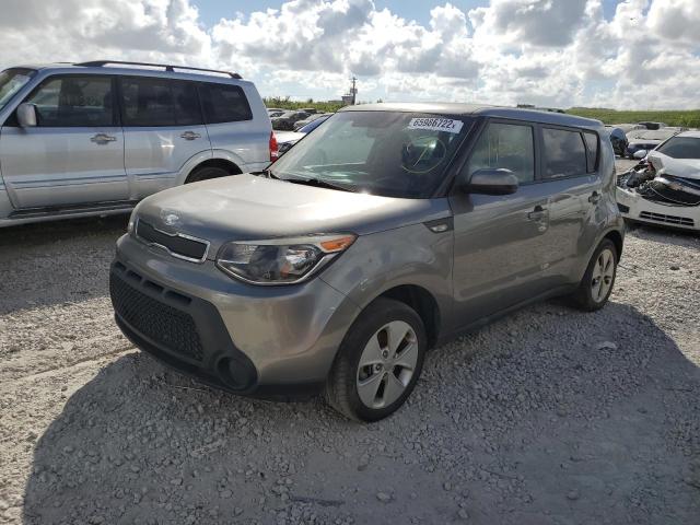 KNDJN2A22E7008195 - 2014 KIA SOUL SILVER photo 2