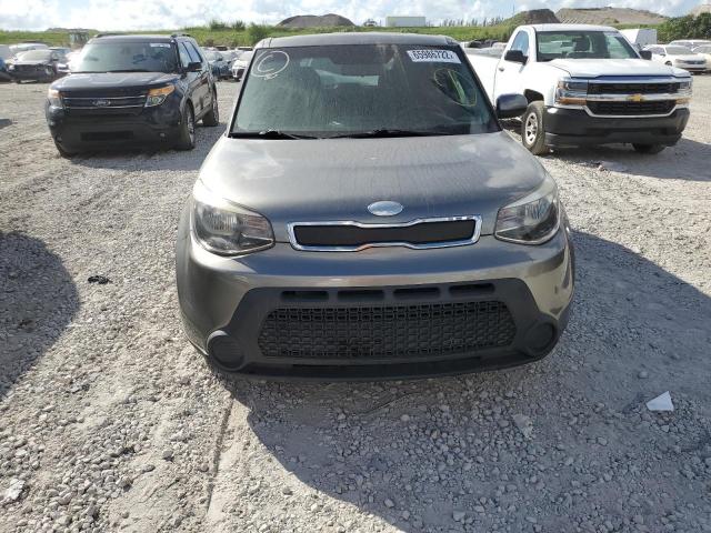 KNDJN2A22E7008195 - 2014 KIA SOUL SILVER photo 9