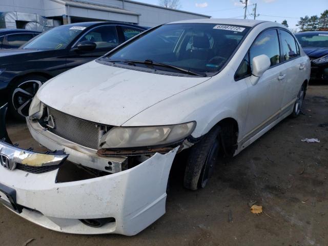 2HGFA16609H357603 - 2009 HONDA CIVIC LX-S Ağ foto 2