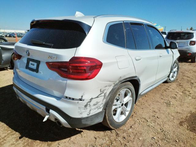 5UXTR9C5XJLD65074 - 2018 BMW X3 XDRIVE3 WHITE photo 4