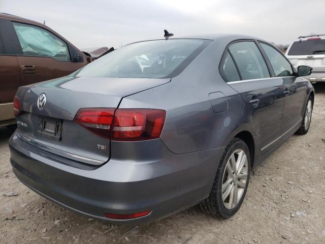 3VWL17AJ7HM411802 - 2017 VOLKSWAGEN JETTA SEL GRAY photo 4