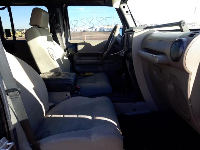 1J4GB591X7L105441 - 2007 JEEP WRANGLER S BLACK photo 5