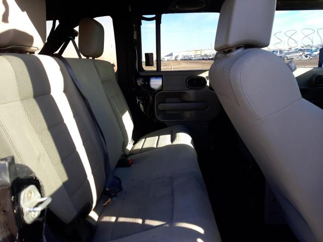 1J4GB591X7L105441 - 2007 JEEP WRANGLER S BLACK photo 6