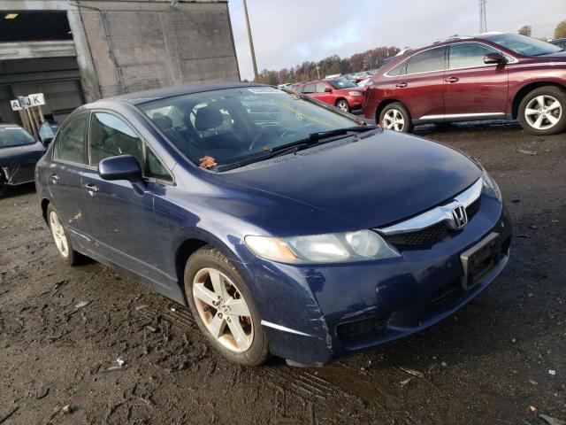 2HGFA16699H525884 - 2009 HONDA CIVIC LX-S BLUE photo 1