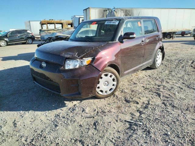 JTLZE4FE5CJ019570 - 2012 TOYOTA SCION XB 勃艮第红 照片 1