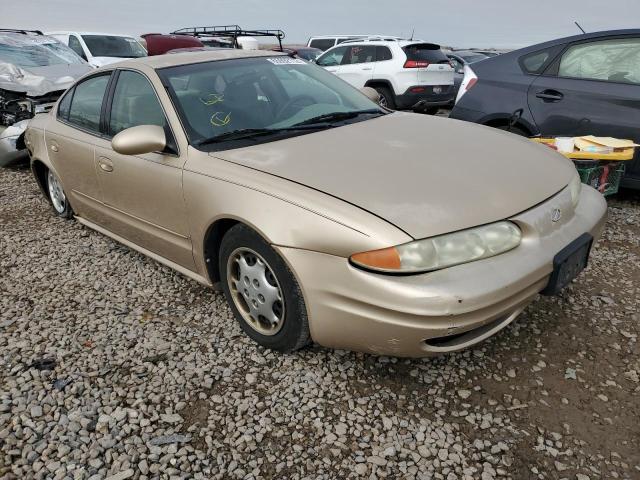 1G3NL52T21C208382 - 2001 OLDSMOBILE ALERO GL TAN photo 1