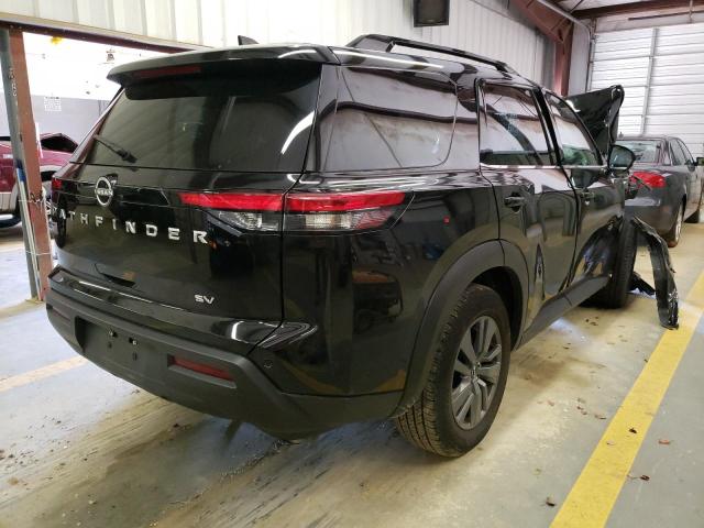 5N1DR3BA7NC231591 - 2022 NISSAN PATHFINDER BLACK photo 4