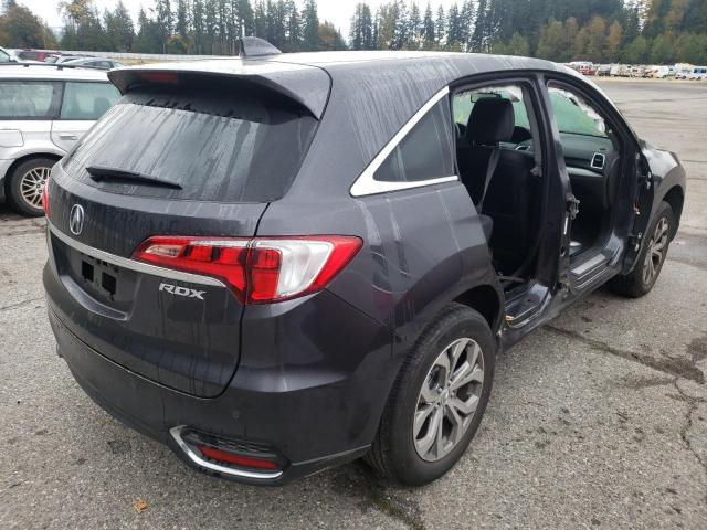 5J8TB3H7XGL004853 - 2016 ACURA RDX ADVANC CHARCOAL photo 4