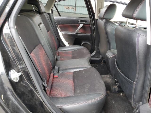 JM1BL1H48A1170616 - 2010 MAZDA SPEED 3 BLACK photo 6