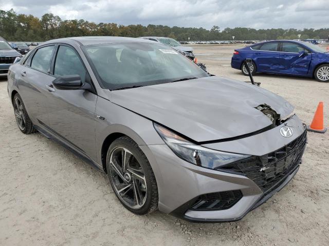 KMHLR4AFXNU315445 - 2022 HYUNDAI ELANTRA N SILVER photo 1