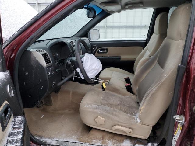1GCDT33EX88214637 - 2008 CHEVROLET COLORADO L MAROON photo 7