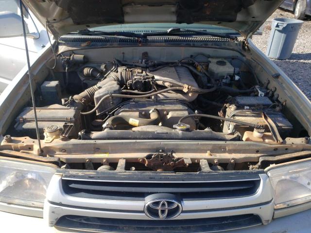 JT3HN86R810356484 - 2001 TOYOTA 4RUNNER SILVER photo 7