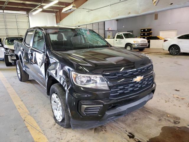 1GCGSCEN8M1127853 - 2021 CHEVROLET COLORADO L BLACK photo 1