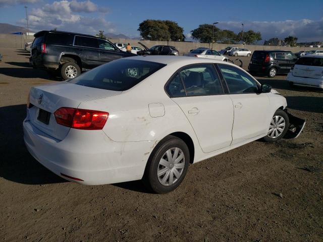 3VW1K7AJ6EM378422 - 2014 VOLKSWAGEN JETTA BASE WHITE photo 4