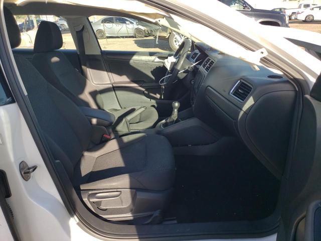 3VW1K7AJ6EM378422 - 2014 VOLKSWAGEN JETTA BASE WHITE photo 5