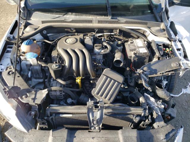 3VW1K7AJ6EM378422 - 2014 VOLKSWAGEN JETTA BASE WHITE photo 7