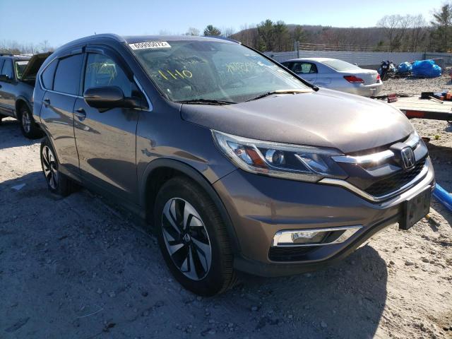 5J6RM4H98FL063483 - 2015 HONDA CR-V TOURI BROWN photo 1