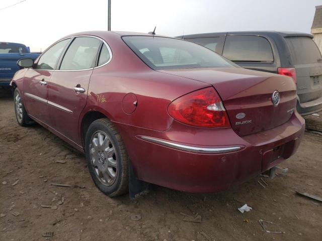 2G4WJ582881217687 - 2008 BUICK ALLURE CXL BURGUNDY photo 3