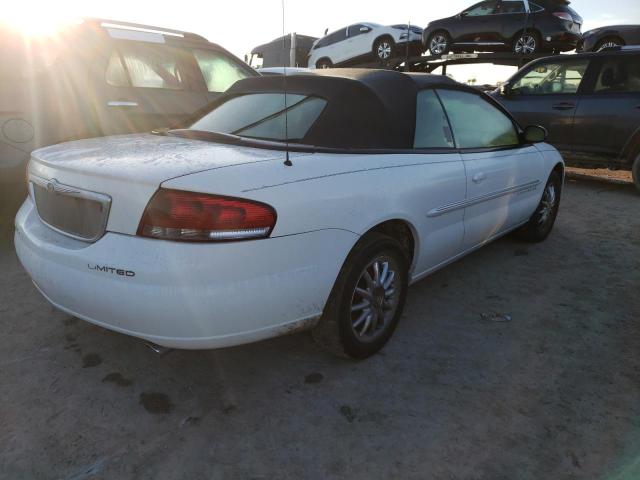 1C3EL65U71N561025 - 2001 CHRYSLER SEBRING LI WHITE photo 4