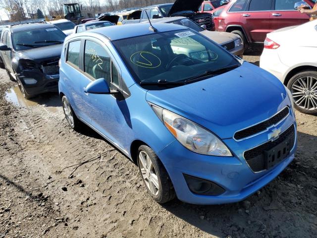 KL8CB6S98DC523687 - 2013 CHEVROLET SPARK LS BLUE photo 1