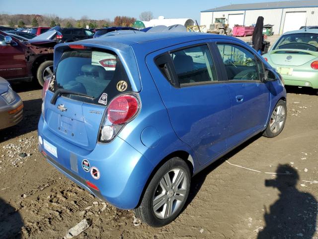 KL8CB6S98DC523687 - 2013 CHEVROLET SPARK LS BLUE photo 4