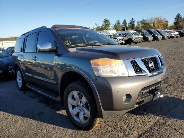 5N1AA08C38N601249 - 2008 NISSAN ARMADA SE GRAY photo 1