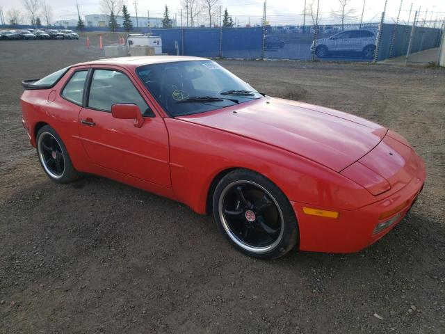 WP0AA2950HN150636 - 1987 PORSCHE 944 RED photo 1