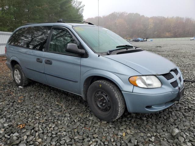 1D4GP243X3B151000 - 2003 DODGE CARAVAN BLUE photo 1