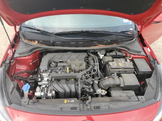 3KPA24AD2ME429810 - 2021 KIA RIO LX RED photo 7