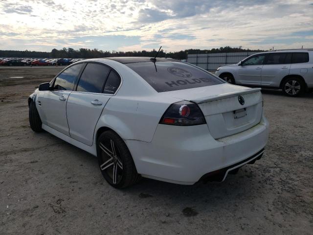 6G2EC57Y98L141673 - 2008 PONTIAC G8 GT WHITE photo 3