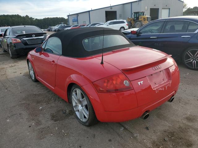 TRUUT28N631015241 - 2003 AUDI TT QUATTRO RED photo 3