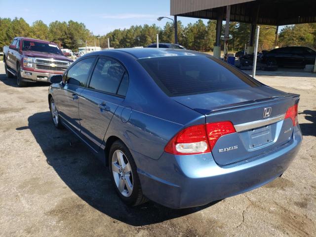 2HGFA1F63AH563177 - 2010 HONDA CIVIC LX-S ლურჯი ფოტო 3