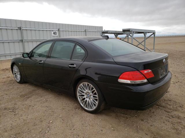 WBAHN83537DT67548 - 2007 BMW 750 BLACK photo 3