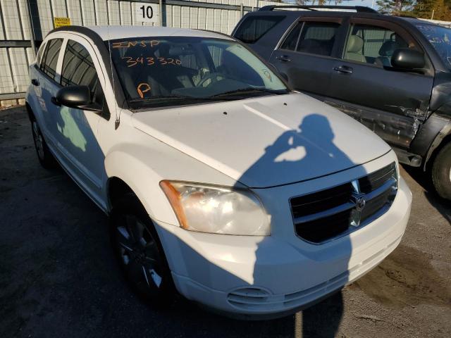 1B3HB48B17D343320 - 2007 DODGE CALIBER SX WHITE photo 1