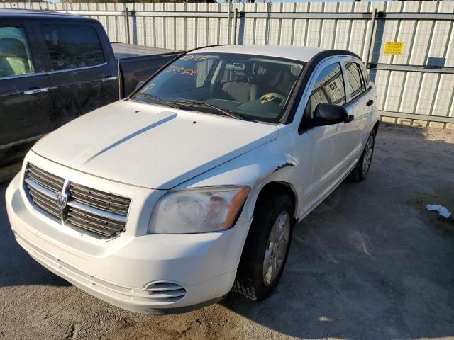 1B3HB48B17D343320 - 2007 DODGE CALIBER SX WHITE photo 2