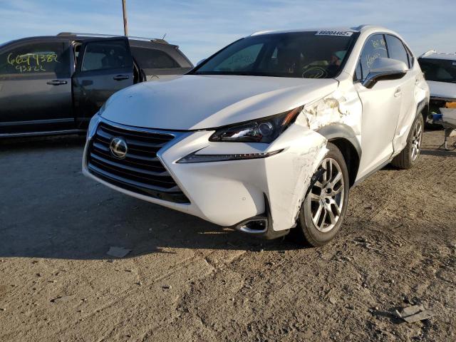 JTJYARBZ8G2038118 - 2016 LEXUS NX 200T BA WHITE photo 2