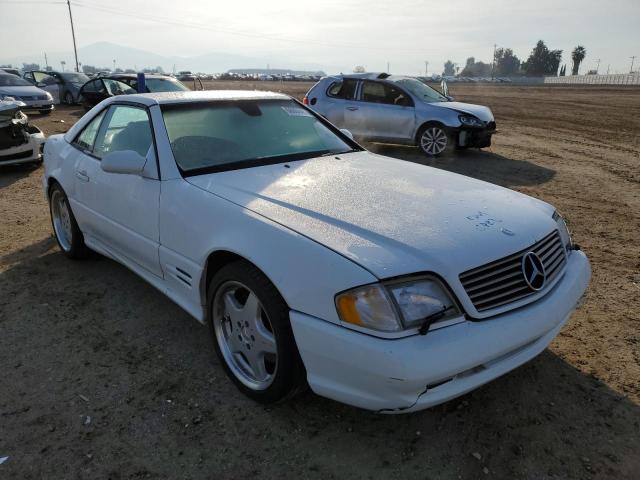 WDBFA68F11F196613 - 2001 MERCEDES-BENZ SL 500 WHITE photo 1