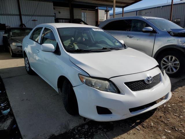 1NXBU4EE9AZ349933 - 2010 TOYOTA CORROLLA WHITE photo 1