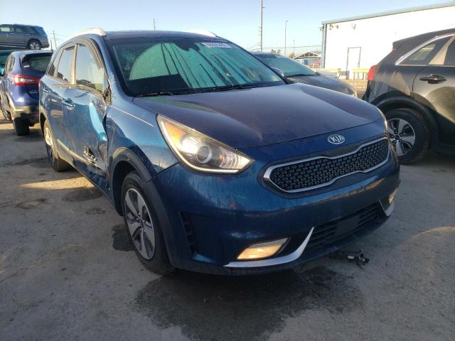 KNDCC3LC4H5038227 - 2017 KIA NIRO EX BLUE photo 1