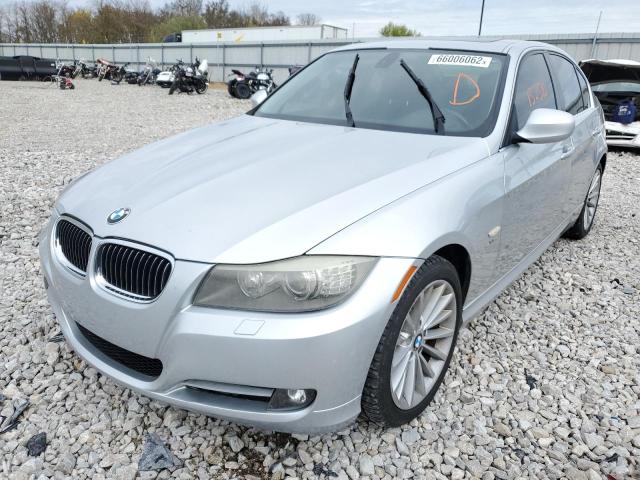 WBAPL5C51BA742220 - 2011 BMW 335 XI SILVER photo 2