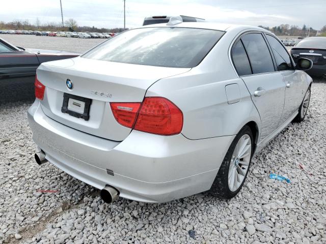 WBAPL5C51BA742220 - 2011 BMW 335 XI SILVER photo 4