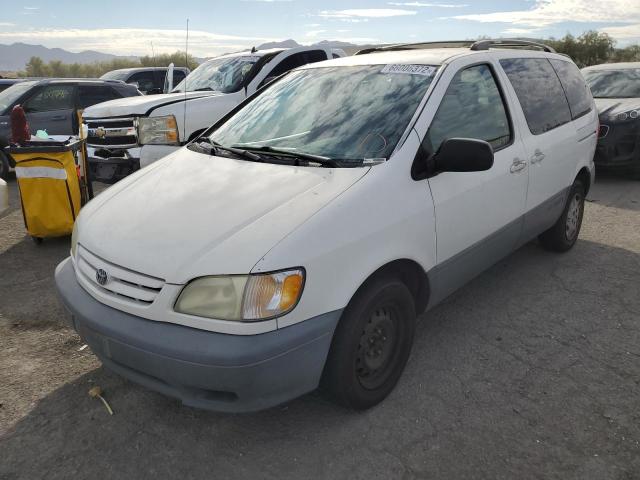 4T3ZF13C73U553293 - 2003 TOYOTA SIENNA LE WHITE photo 2