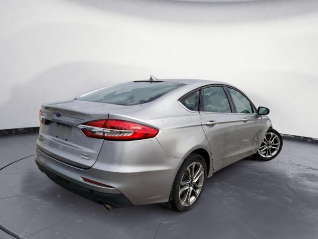 3FA6P0CD8LR206505 - 2020 FORD FUSION SEL SILVER photo 4