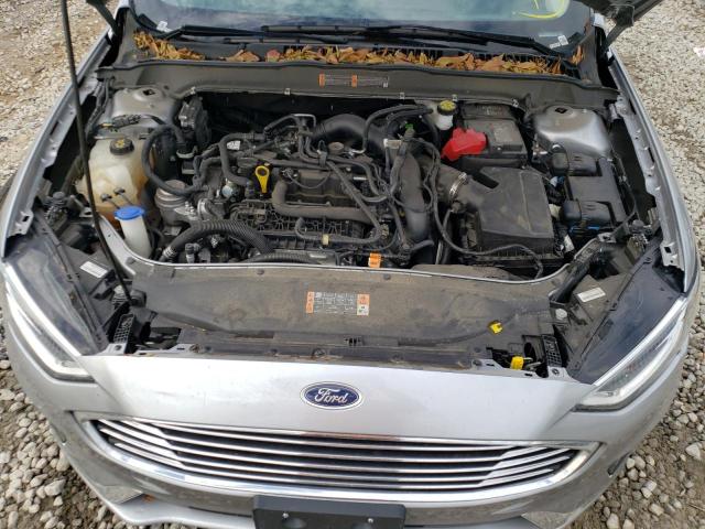 3FA6P0CD8LR206505 - 2020 FORD FUSION SEL SILVER photo 7