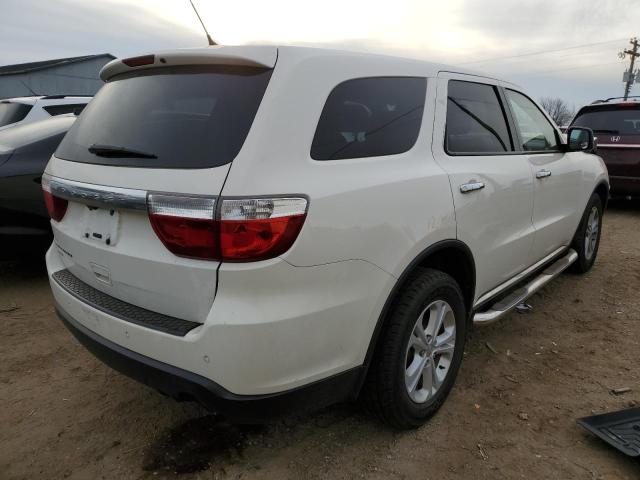 1D4RE2GGXBC667945 - 2011 DODGE DURANGO EX WHITE photo 4