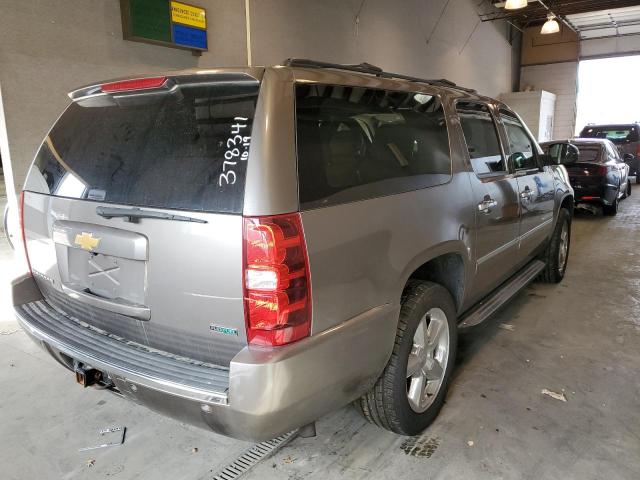 1GNSKKE7XCR143887 - 2012 CHEVROLET SUBURBAN K GRAY photo 4