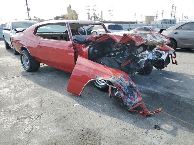 136370R217690 - 1970 CHEVROLET CHEVELLESS RED photo 1