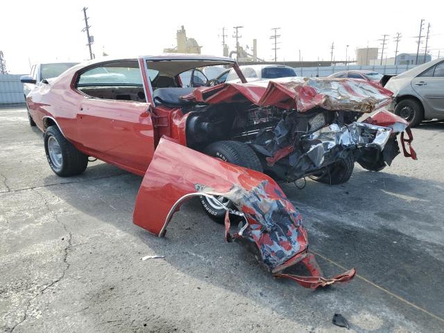 136370R217690 - 1970 CHEVROLET CHEVELLESS RED photo 9