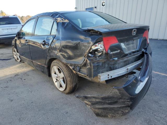 2HGFA16998H334636 - 2008 HONDA CIVIC EXL Czarny zdjęcie 3